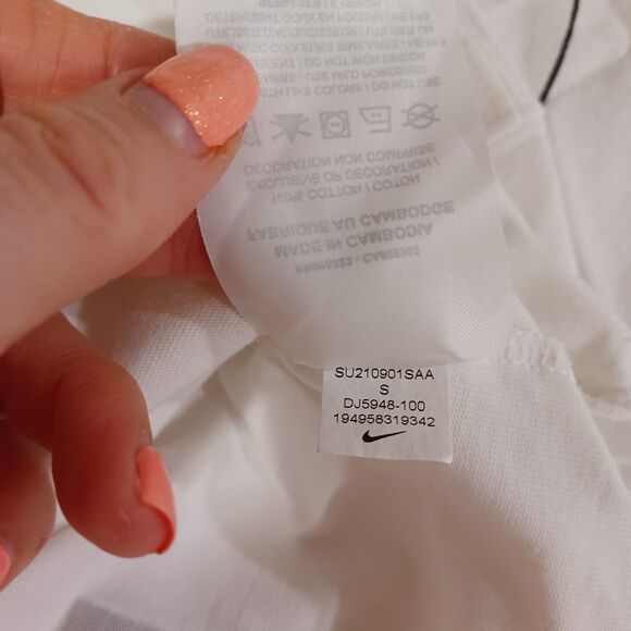 Nike x Drake Nocta Men’s Size Small White Blue Void Cardinal Stock T-Shirt Rare - Picture 11 of 11